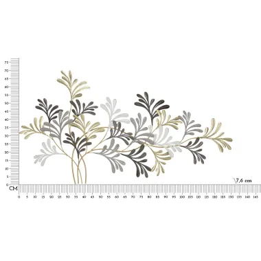 Panel stalowy LIXY 130,8x7,6x70,5 cm